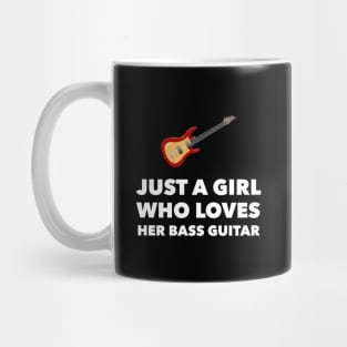 Female Bass Player Mug